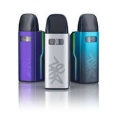 UWELL Caliburn GZ2 Pod Kit System 17W TRON-Style RGB Pod likely refers to the vaping device, which has integrated RGB (Red, Green, Blue) lighting. This means that the device can display a wide range of colors by combining different intensities of red, green, and blue lights. The TRON-Style effect could mimic the futuristic